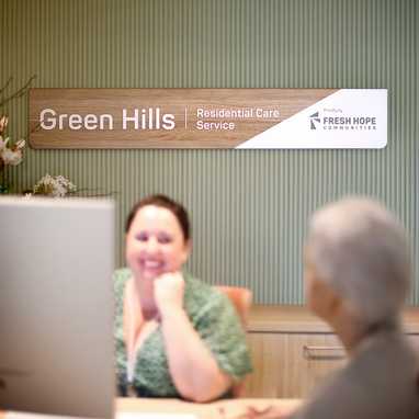 A sample of the comprehensive interior wayfinding signage component of a broader interior and exterior signage commission for a retirement and assisted living village. Set amidst landscaped grounds and bordering native bushland, Green Hills, a @freshhopecommunities facility at East Maitland, includes 60 one- and two-bedroom villas, complemented by a Wellness Centre, Café, Respite Centre, and Community Kitchen.